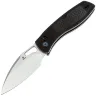 Нож Tenable Heron stonewash сталь Nitro-V рукоять Black Diamond G10