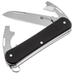 Нож FOX Vulpis Multipurpose-3 сталь N690 рукоять Black Aluminium (FX-VP130-3 BK)