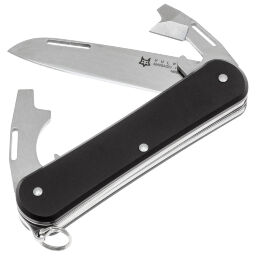 Нож FOX Vulpis Multipurpose-3 сталь N690 рукоять Black Aluminium (FX-VP130-3 BK)