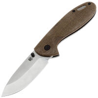 Нож Kristal Zaponka Mega cталь D2 Satin рукоять Natural Micarta/Ti