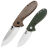 Нож Kristal Zaponka Mega cталь D2 Satin рукоять Natural Micarta/Ti