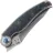 Нож Rike Knife Hunter 1 сталь CPM-S90V рукоять Gray Ti/Blue Green Carbon Fiber