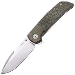 Нож MKM Maximo сталь M390 рукоять Green Canvas Micarta/Ti (MM-GCT)