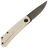 Нож Real Steel Luna Lux DLC сталь K110 рукоять Ivory G10 (7001Z2)