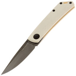 Нож Real Steel Luna Lux DLC сталь K110 рукоять Ivory G10 (7001Z2)