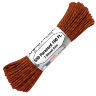 Паракорд Atwoodrope 550 Parachute Cord diamond black/neon orange 30м (США)