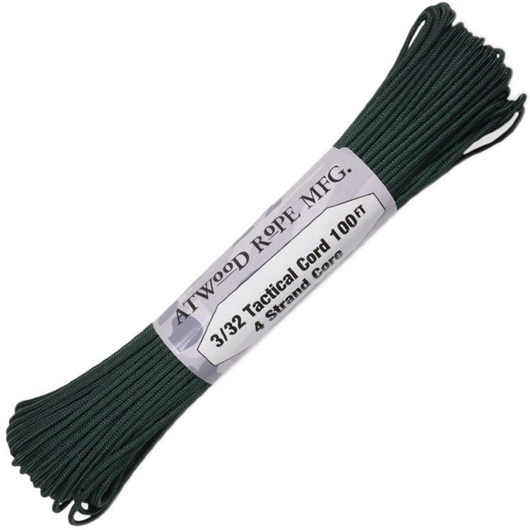 Паракорд Atwoodrope 275 Parachute Cord hunter 30м