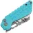 Нож North Mountain Blade The Gripper сталь Carbon steel рукоять Blue G10