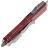 Нож Microtech UTX-85 T/E apocalyptic сталь M390 рукоять Distressed Merlot Red Aluminium (233-10DMR)
