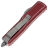 Нож Microtech UTX-85 T/E apocalyptic сталь M390 рукоять Distressed Merlot Red Aluminium (233-10DMR)