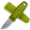 Нож Mora Eldris Neck Knife сталь 12С27 рукоять Green TPE (12633)