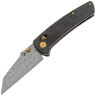 Нож Kansept Main Street сталь Damascus рукоять Shred Carbon Fiber