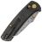 Нож Kansept Main Street сталь Damascus рукоять Shred Carbon Fiber