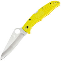 Нож Spyderco Pacific Salt 2 сталь H2 рукоять Yellow FRN (C91PYL2)
