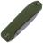 Нож WE Knife Big Banter Stonewash сталь CPM-20CV рукоять Green Canvas Micarta (WE21045-2)