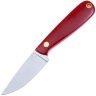 Нож Brisa Necker 70 Flat сталь Sandvik 12C27 рукоять Red Micarta