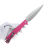 Нож Daggerr Vendetta DL stonewash сталь 8Cr14MoV рукоять Pink FRN