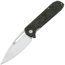 Нож Artisan Cutlery Arion сталь S35VN рукоять Dark Matter Green FatCarbon