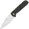 Нож Artisan Cutlery Arion сталь S35VN рукоять Dark Matter Green FatCarbon
