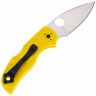 Нож Spyderco Native 5 Salt сталь LC200N рукоять Yellow FRN (C41PYL5)