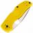 Нож Spyderco Native 5 Salt сталь LC200N рукоять Yellow FRN (C41PYL5)