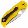 Нож Spyderco Native 5 Salt сталь LC200N рукоять Yellow FRN (C41PYL5)