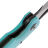 Нож Tenable Gideon blackwash сталь Nitro-V рукоять Tiffany Blue G10