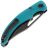 Нож Tenable Gideon blackwash сталь Nitro-V рукоять Tiffany Blue G10