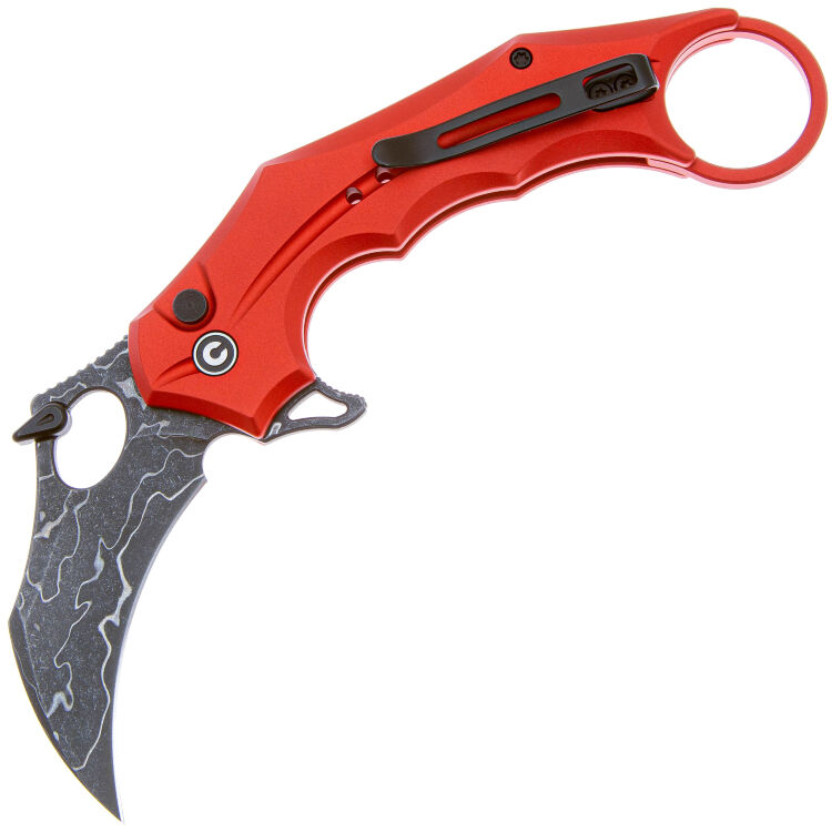 Нож CIVIVI Incisor II сталь Damascus рукоять Red Aluminum (C16016B-DS1)