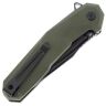 Нож Kubey Carve Black сталь D2 рукоять OD Green G10