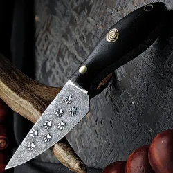 Нож Волчий Век МиниМасичька Custom ОКАК Ed. сталь 95Х18 WA рукоять граб