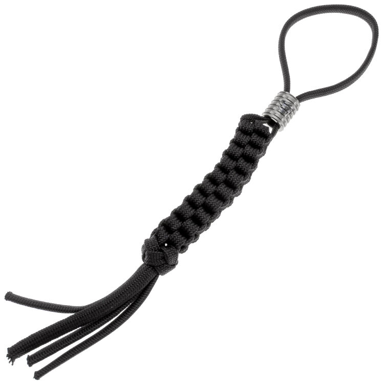 Темляк WE Knife Black бусина Gray Ti (A-01E)