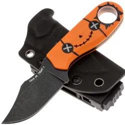 Нож Kizer Beaver blackwash Halloween Edition сталь AEB-L рукоять G10