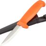 Нож Hultafors HVK Craftsman's Knife сталь Carbon Steel рукоять Orange PP plastic