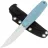 Нож Owl Knife North-XXS сталь N690 рукоять микарта Джинс голубая