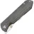 Нож Kizer Harpoon Fold satin таль Elmax рукоять Grey Titanium/Norplex UltreX Micarta