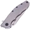 Нож ZT 0562Ti Hinderer Slicer сталь CPM-20CV рукоять Grey Titanium