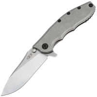 Нож ZT 0562Ti Hinderer Slicer сталь CPM-20CV рукоять Grey Titanium