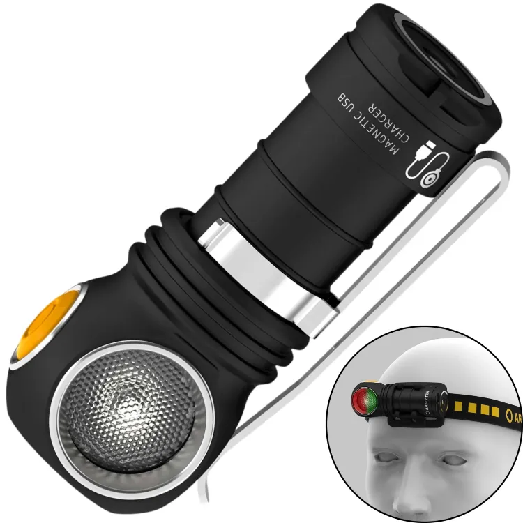 Фонарь налобный Armytek Wizard C1 WRG Magnet USB белый (F10601C)