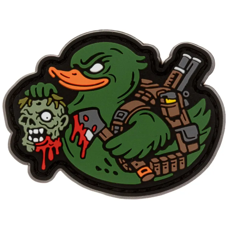 Патч MonkeyCrew Утка Zombie Hunter