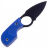Нож Kizlyar Supreme Amigo Z сталь D2 BT рукоять Blue G10
