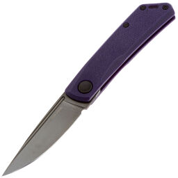 Нож Real Steel Luna Lux DLC сталь K110 рукоять Purple G10 (7001Z4)