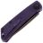 Нож Real Steel Luna Lux DLC сталь K110 рукоять Purple G10 (7001Z4)