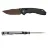 Нож CIVIVI Elite Brova dark brown stonewash сталь S35VN рукоять Black Aluminum (CE25093-2)