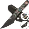 Нож N.C. Custom киридаши Остров Сокровищ #2 blackwash сталь AUS-8