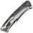 Нож NL Knives Аурум Ultimate Custom Bowie сталь М390 рукоять Chaotic White CF