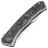 Нож NL Knives Аурум Ultimate Custom Bowie сталь М390 рукоять Chaotic White CF