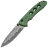 Нож CIVIVI Hyperpulse сталь Damascus рукоять Green Aluminum (C23087A-DS1)