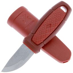 Нож Mora Eldris Neck Knife сталь 12С27 рукоять Red TPE (12630)