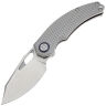 Нож Kunwu Compadre satin сталь Vanax рукоять Diamond Texture Ti